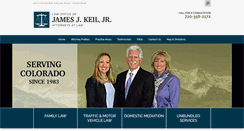 Desktop Screenshot of jameskeil.com